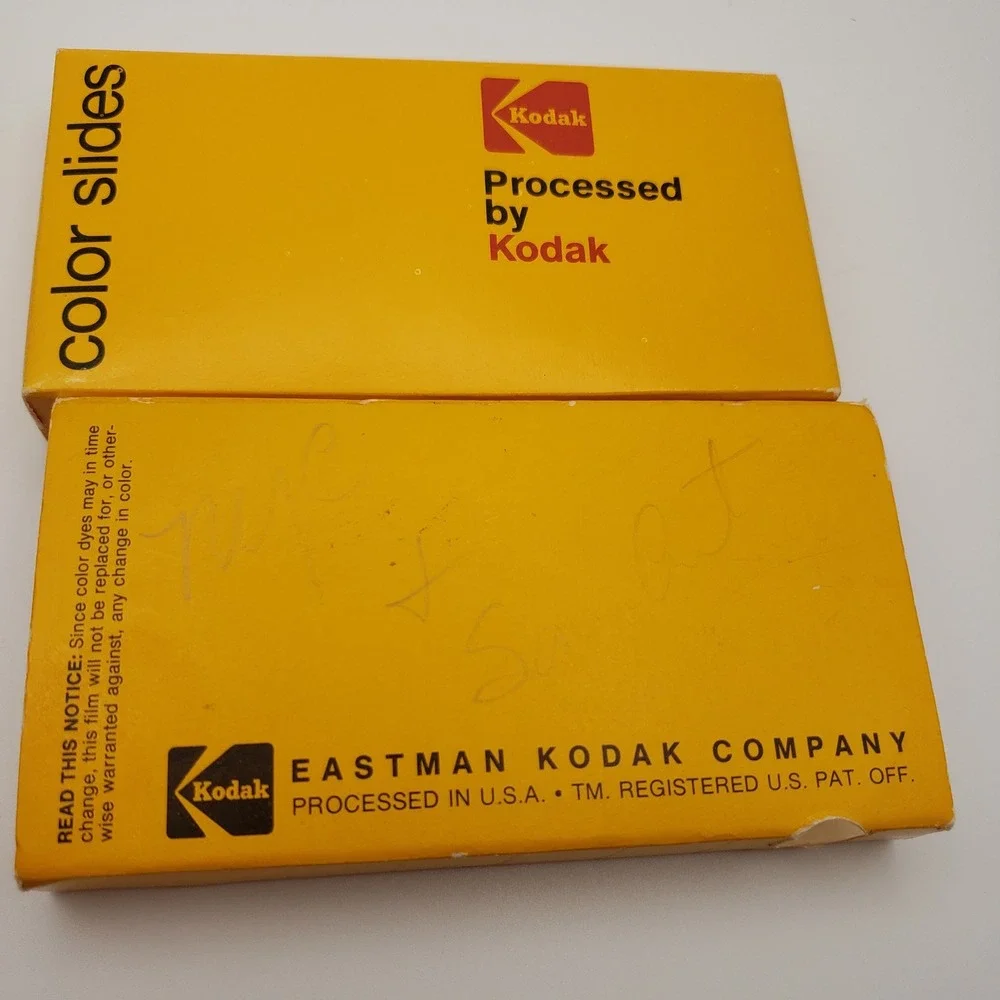 Kodak Color Slides Vintage 35mm Film Transparencies Travel Photos 1970s Vacation